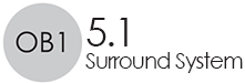 OB1 5.1 Surround System