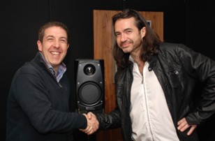 Mike Picanza welcoming Serge Glanzberg MD of Studio Dealers into the PMC family 