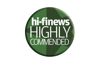 Hi-fi news highly commended