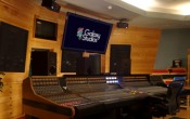 Galaxy Studios' Auro API room features PMC speakers in a 9.1 configuration.