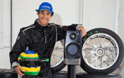 Bruno Senna with AML2 speakers